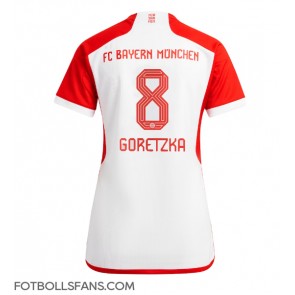 Bayern Munich Leon Goretzka #8 Replika Hemmatröja Damer 2023-24 Kortärmad